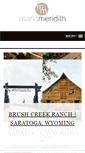 Mobile Screenshot of marlameridith.com